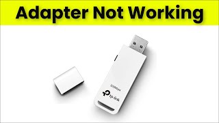 TPLink WN821N WiFi Adapter Not Working Or Detecting Networks [upl. by Eiroc]