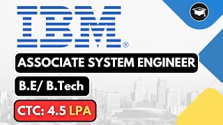 Associate System Engineer  IBM Freshers Recruitment  Bachelors Degree [upl. by Esorylime]