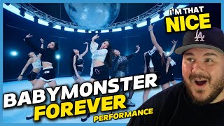 BABYMONSTER  ‘FOREVER’ DANCE PERFORMANCE VIDEO  REACTION [upl. by Krystyna]