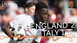 U17 highlights England v Italy [upl. by Dulla54]