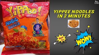 Yippee Noodles Magic Masala  Noodles RecipeNoodles in 2minutesHow to Make yippee Noodles Shorts [upl. by Sahcnip554]