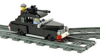 LEGO Custom Railcar Metro 2033 MOC Building Instructions [upl. by Aicilat]