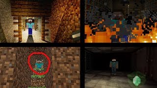 💀 5 ATERRADORES Y REALES APARICIONES DE HEROBRINE EN MINECRAFT 😱 XBOX360ONEPEPS4 PS3 PSVITAPC [upl. by Kalle]