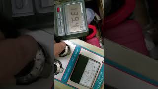 Repaired and ReCalibrated DC Motor Controller Panel Meter with Digital Meter reading [upl. by Cele]