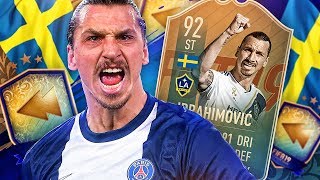 WE FINALLY GOT HIM 92 FLASHBACK ZLATAN IBRAHIMOVIC FIFA 19 Ultimate Team [upl. by Anerehs409]