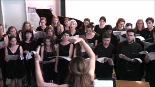 Musicologie à lUniversité Grenoble Alpes  choeur L2 L3 avril 2017 [upl. by Jamill918]