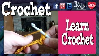 Learn How To Crochet  The Crochet Crowd [upl. by Anillek]