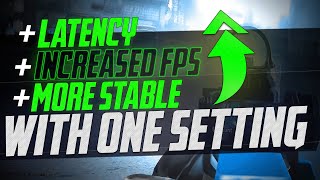 How to increase FPS lower input latency on ANY GPU with ONE setting [upl. by Pyotr151]