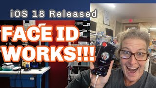 Does IOS18 Fix Parts Pairing for Face ID UPDATE IT WORKED [upl. by Mateya]