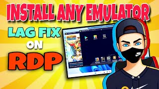 CREATE MULTIPLE ANDROID EMULATOR ON RDP  WITHOUT ANY ERROR LAG FIX  GODMINER [upl. by Ydieh583]