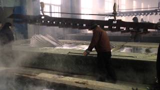 Hot dip galvanizing processZinc skimming [upl. by Nij]