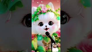 Baba mane hajar bikal cat cute islamicsong banglasong babamanehajarbikal gojolmedia [upl. by Jedthus]