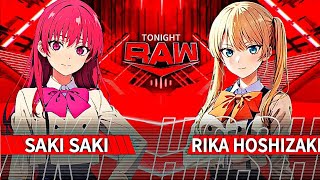 GirlfriendGirlfriendRivalsSaki Saki vs Rika HoshizakiBikini Stink Face MatchWwe 2k23 [upl. by Annol]