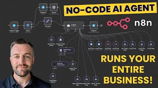 How to Build A NoCode AI Agent in N8N that can replace your employees [upl. by Sybyl]