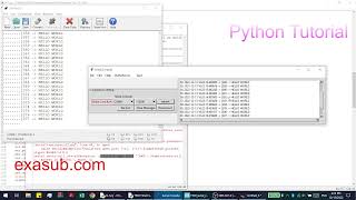 How to make UART Serial Console using Pyserial Tkinter in python [upl. by Neeruan264]