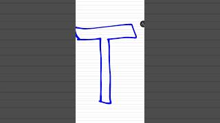 T Naam ki drawing sort vairalvideo trendingshorts [upl. by Hiett]