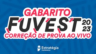 Gabarito FUVEST 2023 – Correção de prova AO VIVO [upl. by Tnias960]