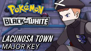 Lacunosa Town but it sounds happy major key  Pokémon Black  White [upl. by Inavoy86]