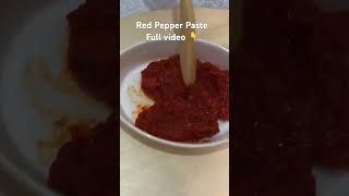 Red Pepper Paste [upl. by Roots]