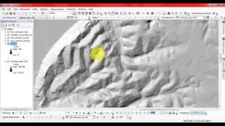 How to create hillshade map in ArcGIS [upl. by Llyrehc]