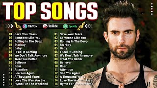 Top 100 Songs 2024  Maroon 5 Ed Sheeran Selena Gomez Adele The Weeknd Dua Lipa [upl. by Walker]