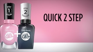 Miracle Gel LifeProof Nail Polish  Easy 2 Step Gel Manicure  6S  Sally Hansen Canada [upl. by Nitniuq810]