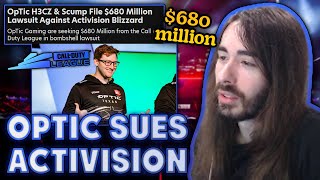 OpTic H3cz and Scump Sues Activision Blizzard Over Call of Duty League  MoistCr1tikal [upl. by Yevol]