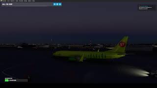 MSFS 2020 PMDG 737900ER SBI005 Vatsim ChelyabinskUSCC  BarnaulUNBB [upl. by Maxey]