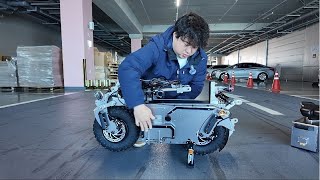 EScooter WEPED miniGO PRO MAX 탁송 대리 위페드 미니고 프로 맥스 [upl. by Oirramed]