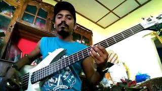 IWRU THALA GANGA BASS COVER MILTON MALLAWARACHCHI [upl. by Huei]