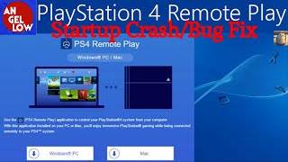 PS4 Remote Play Startup CrashBug Fix TLDR Close the program quotRivatuner Statsquot [upl. by Steinke]