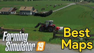 The BEST Maps In Farming Simulator 19 Console and PC [upl. by Gwen]