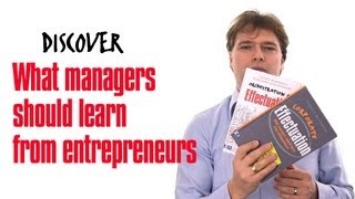 What managers should learn from expert entrepreneurs [upl. by Warga891]