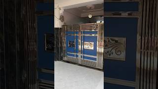 Ss steel main Doors latest design laser cutting sheet steelgate steelworks fabrication short [upl. by Fabyola]