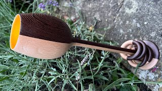 Wood Turning  Captive Rings on a Goblet [upl. by Lulu]