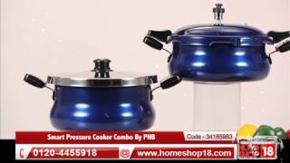 Homeshop18com  Smart Pressure Cooker Combo By PNB [upl. by Atnek69]