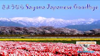 さようなら Sayonara Japanese Goodbye  Mix of English and Cambodian Version [upl. by Hgielsa865]