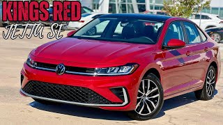 2025 VW Jetta SE In Kings Red Metallic Brings Out The Best In This Elegant Sedan [upl. by Randa]