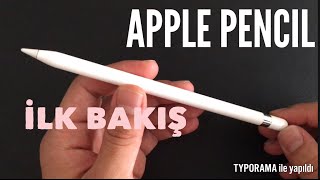 Apple Pencil İlk Bakış [upl. by Naul]