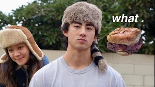 MY BROTHER EATS MYSTERY MEAT🤔 extra chaotic COLLEGE VLOG [upl. by Hong987]