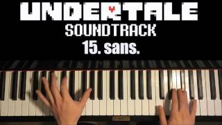 Undertale OST  15 sans Piano Cover by Amosdoll [upl. by Lemra810]