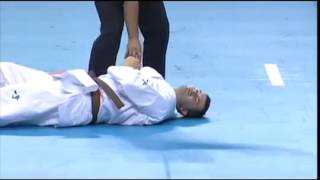 BRUTAL KYOKUSHIN KNOCKOUT OUT COLD [upl. by Tilla]