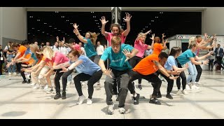 Insane Flash Mob DanceOff [upl. by Odnumyer]