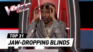 Blind Auditions that make your JAWS DROP on The Voice [upl. by Stanislaw]