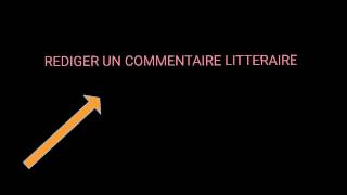 REDIGER UNE INTRODUCTION UNE TRANSITION ET UNE CONCLUSION DE COMMENTAIRE [upl. by Patrice]