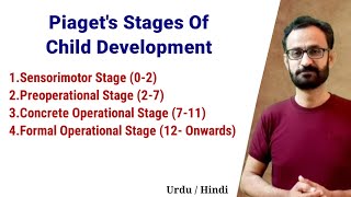 Piagets Cognitive Development Theory  Piaget Stages Of Child Development  CTET 2024  CDP [upl. by Welsh]