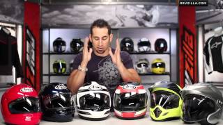 Arai Helmets Overview and Sizing Guide at RevZillacom [upl. by Gnos91]