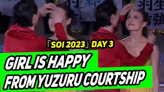 Yuzuru Hanyu was the first to come to the rescue Yuzuru Hanyu prevented an accident at SOI 2023 [upl. by Zandt]