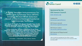 A Highly Sensitive Immunosensor for White Spot Syndrome Virus WSSV Envelope Protein VP28 [upl. by Haroppiz]