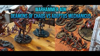 Which Side Will Blow Up First 40k 1500p Battle Report [upl. by Bakemeier]